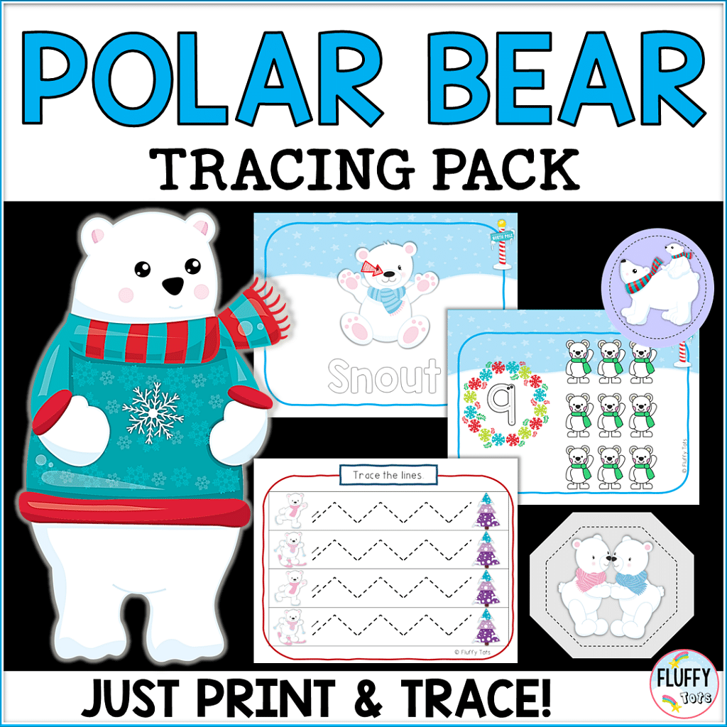 Polar Bear Theme Preschool Activities & Books 1