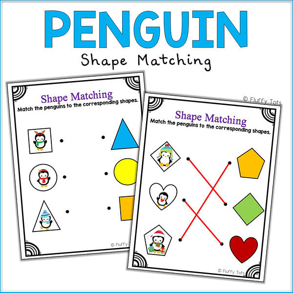 math preschool penguin theme