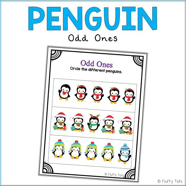 Penguin Math Activities - Make Take & Teach