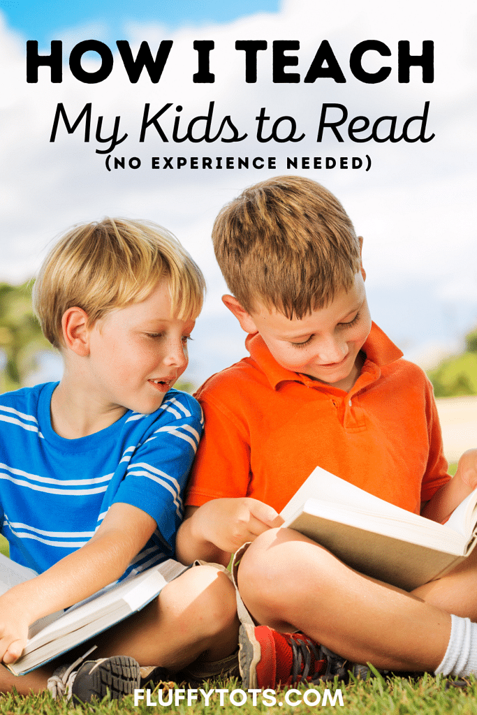 How I Teach My Kids to Read at Home 1