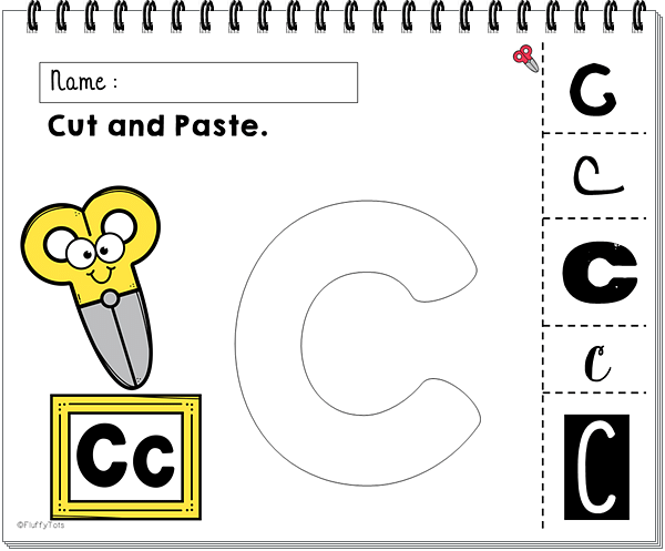 letter c activity