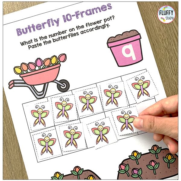 Bugs Math Activities for Preschoolers