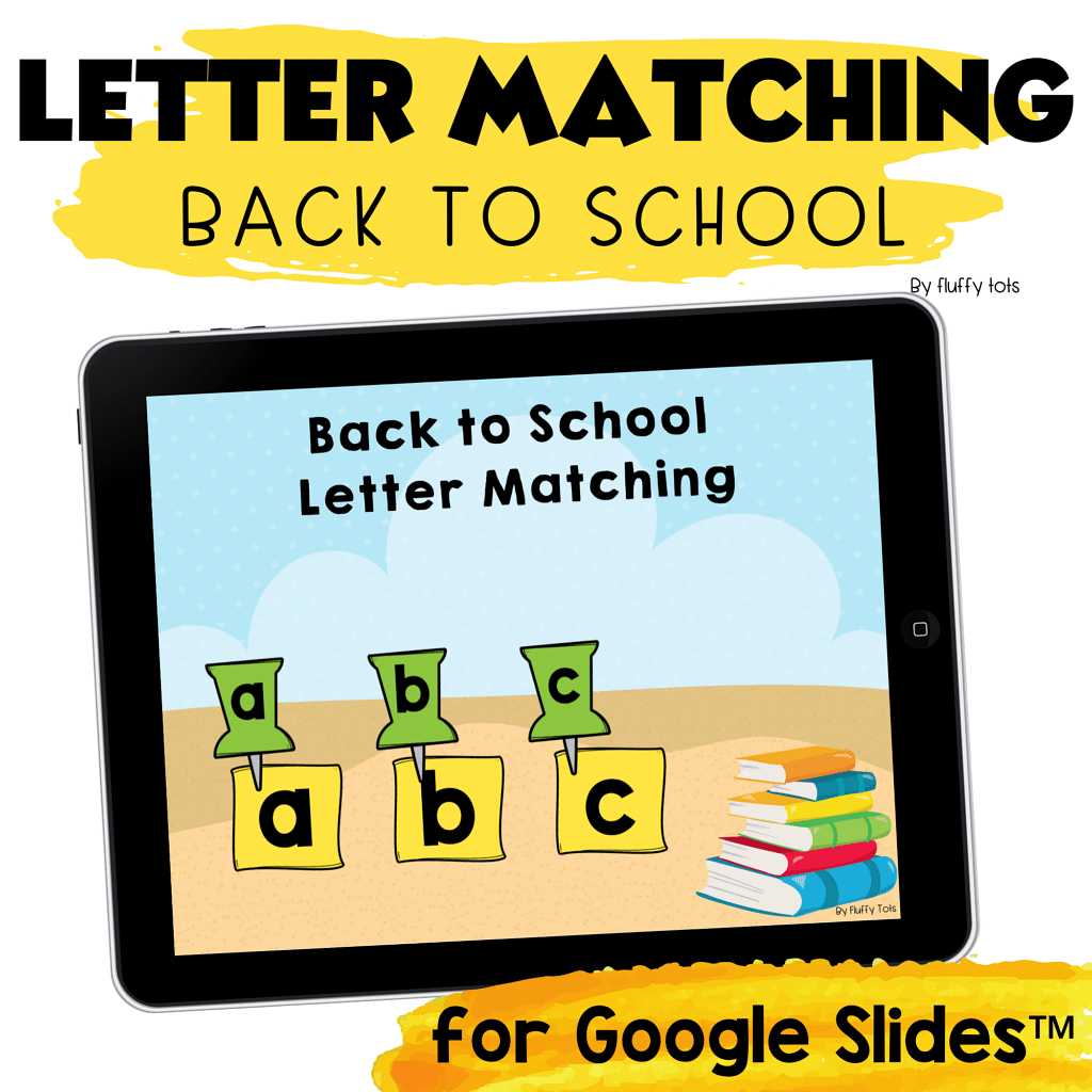 Fun Letter Matching for Google Slides™ : Drag & Drop Activities 2