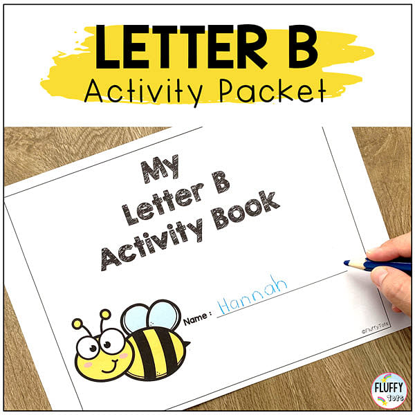 Letter B worksheets