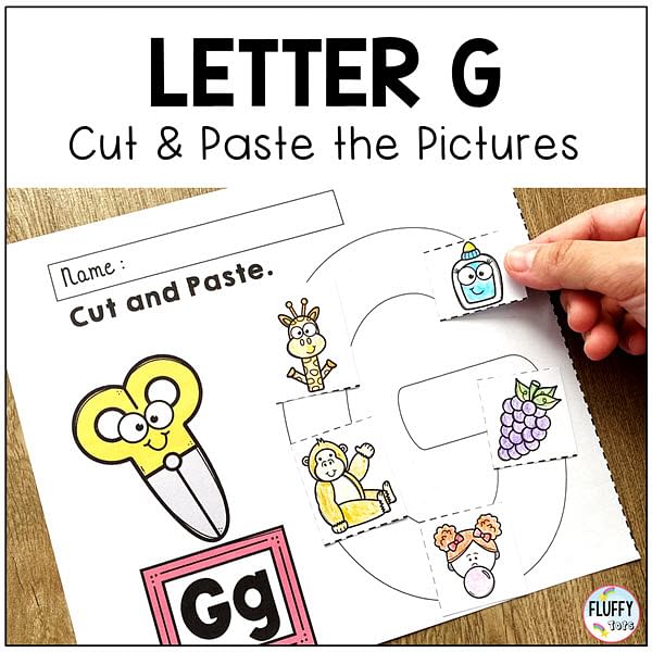 Letter G worksheets