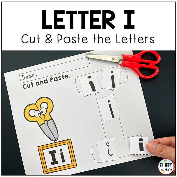 letter i printable worksheets