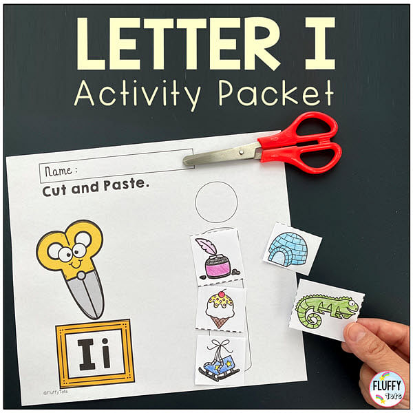 letter i worksheets for preschoolers