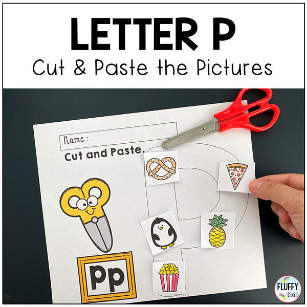 Letter P worksheets