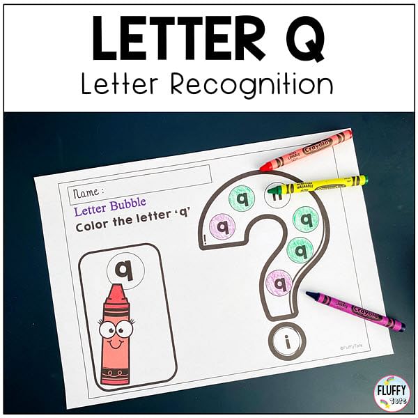 Letter Q worksheets