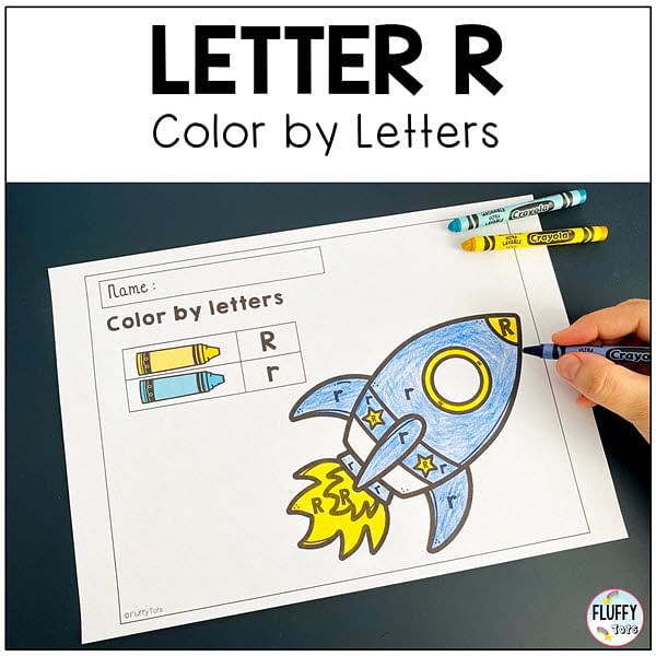 Letter R worksheets