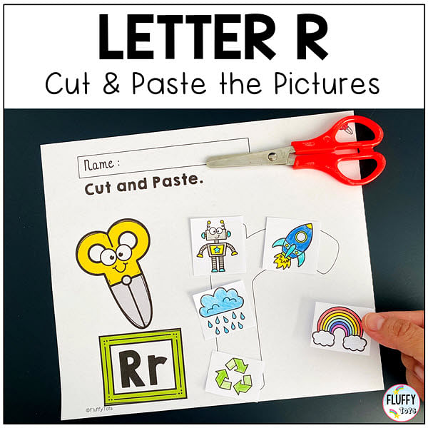 Letter R worksheets