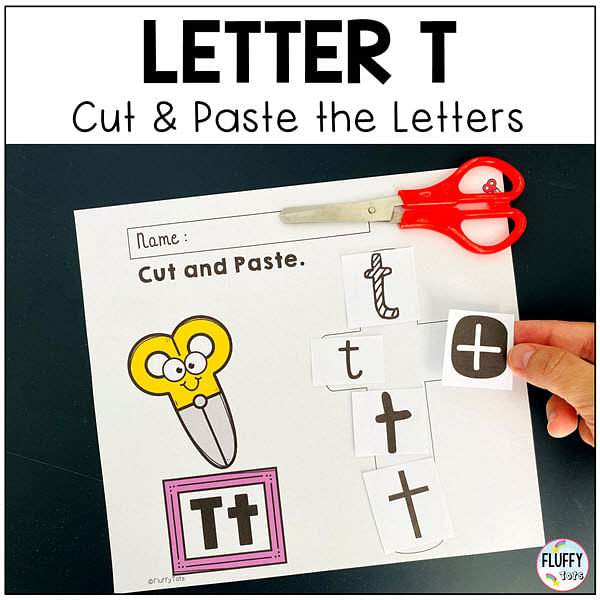 Letter T worksheets
