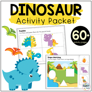 Dinosaur Printables for Preschool and Kindergarten: 60+ Fun Pages ...