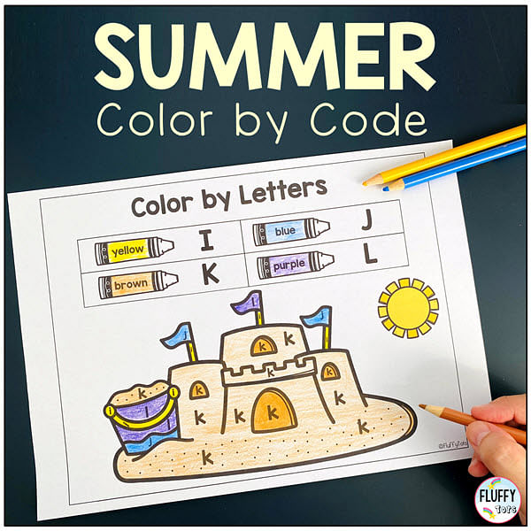 summer color by code