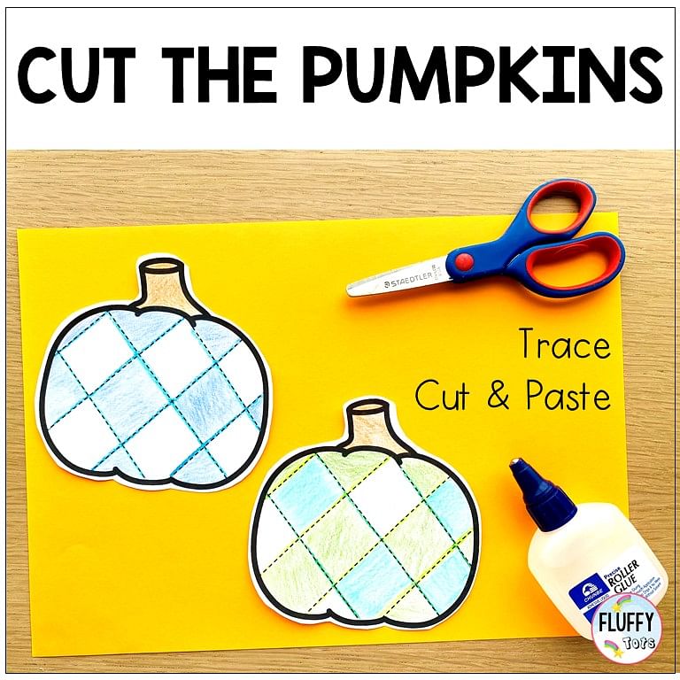 Easy Trace and Cut Preschool Activities 9