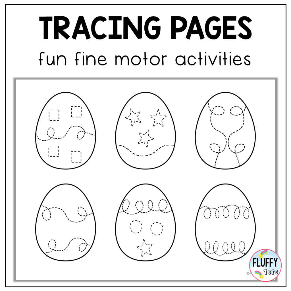 Easter Egg tracing