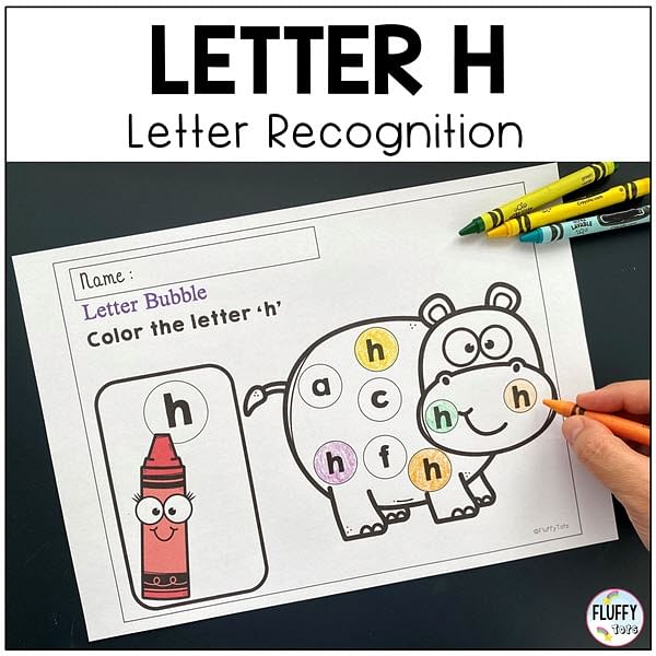 Fun Letter H Worksheets for Beginning Learners 1
