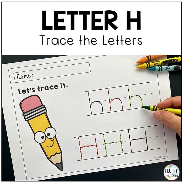 Fun Letter H Worksheets for Beginning Learners 2