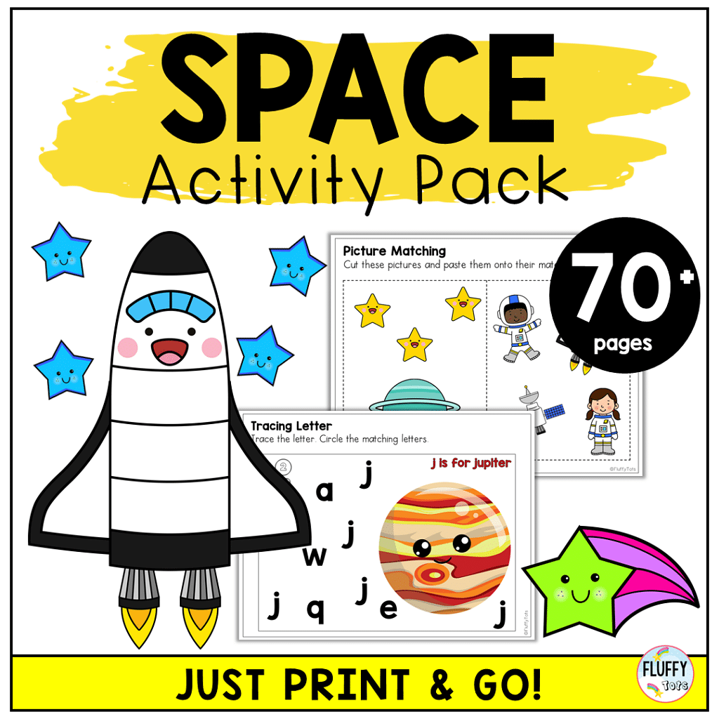 Space Worksheets Preschool: FREE 3 Planet Sorts Printables 3