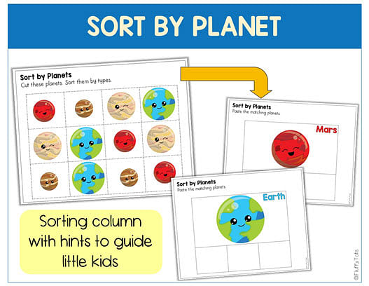 preschool planet activities