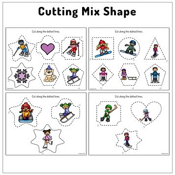 Shape Cutting Printables