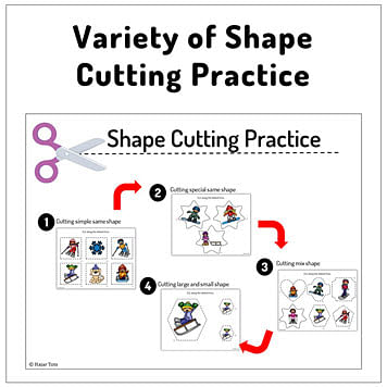 Shape Cutting Practice