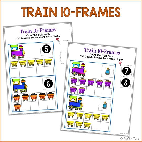 transportation math counting worksheets preschool