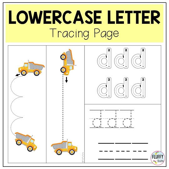 alphabet tracing worksheets