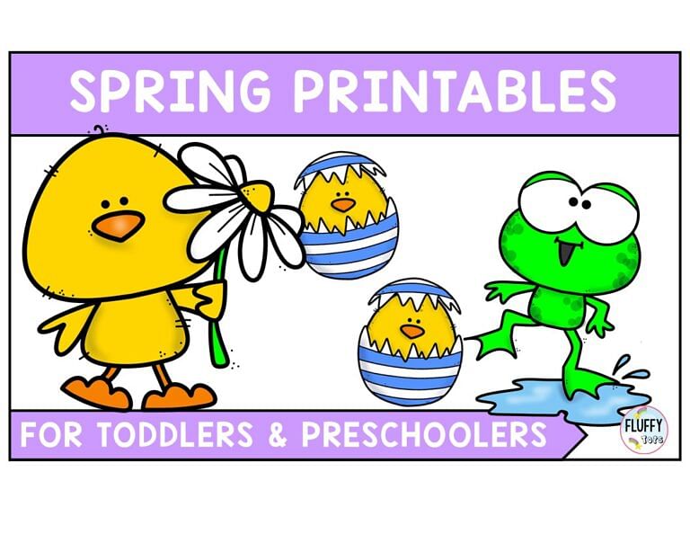 Cute Spring Printables to Keep Your Kids Busy