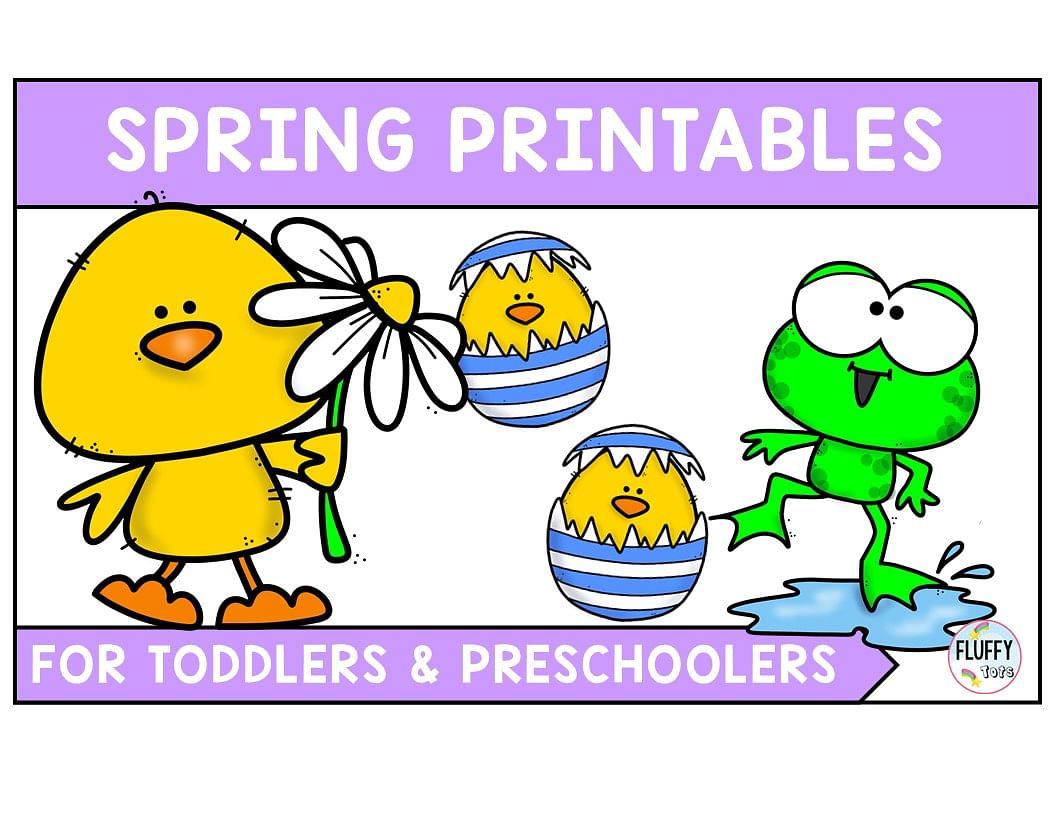 Cute Spring Printables to Keep Your Kids Busy 1