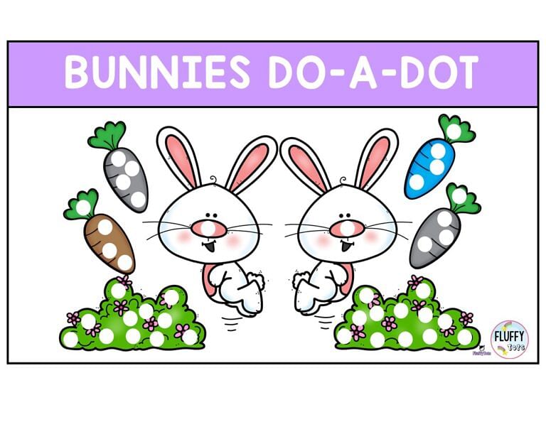 Easter Dot Activity Printable : FREE 3 Fun Pages for Your Toddlers
