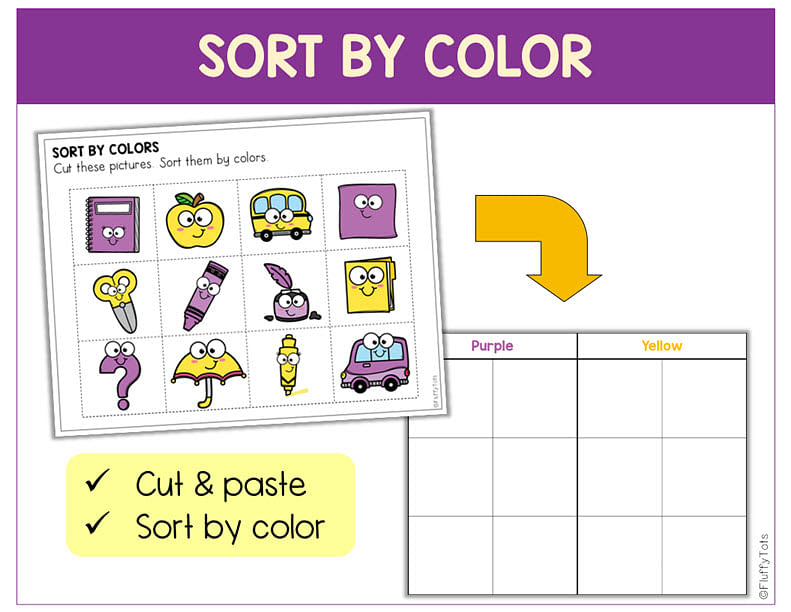 60+ Pages of Easy to Use Back to School Printables for Preschool and Toddler Kids 4