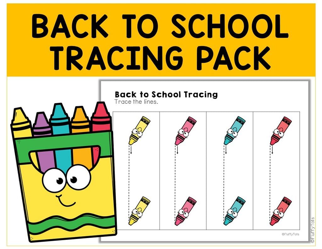 Easy Tracing Activities for Toddler and Preschool Kids Who Love to Scribble 4