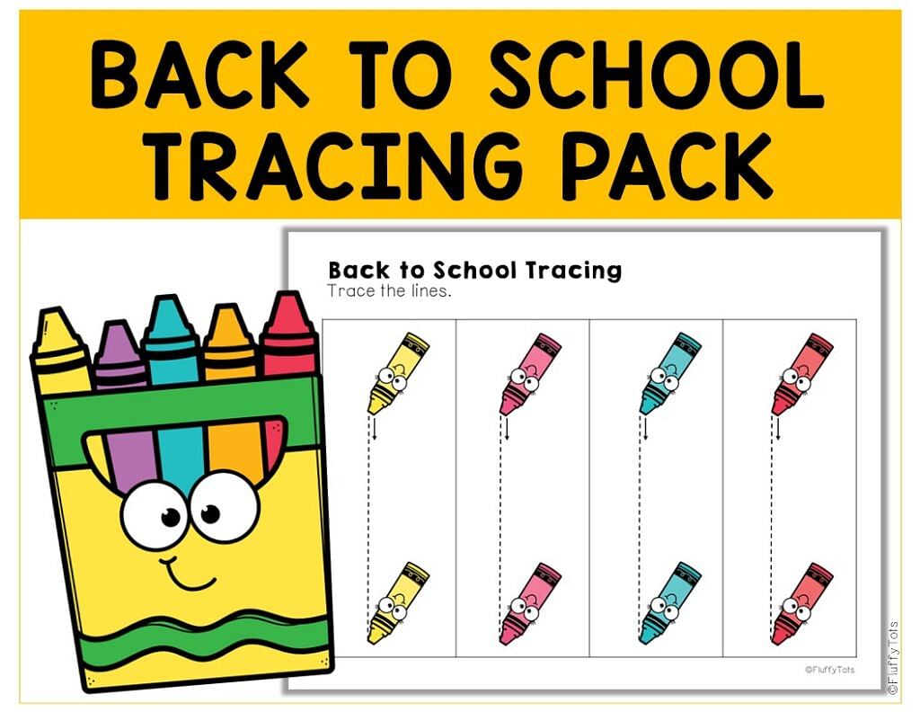 Easy Tracing Activities for Toddler and Preschool Kids Who Love to Scribble 9