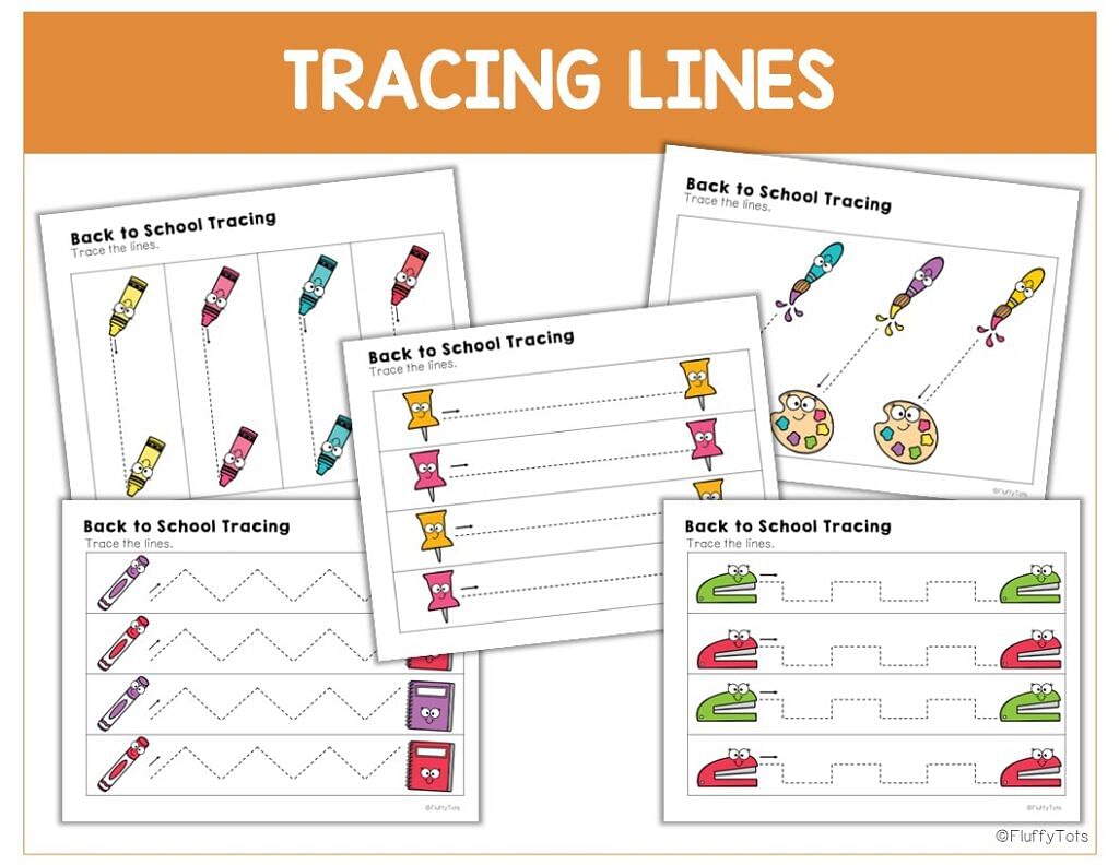 Easy Tracing Activities for Toddler and Preschool Kids Who Love to Scribble 7