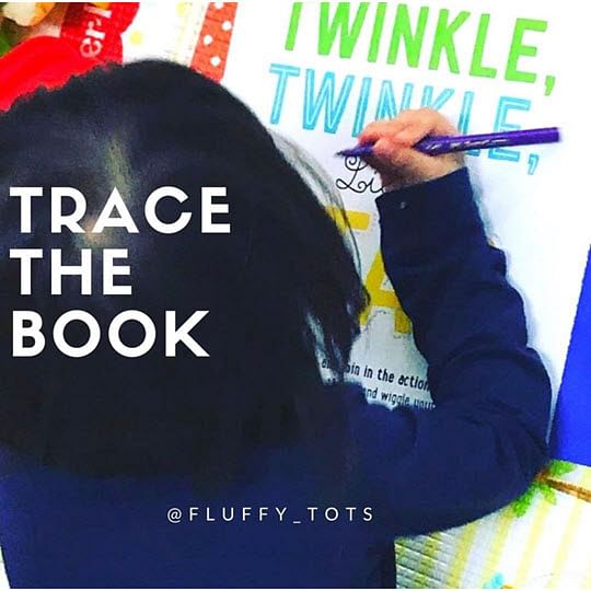 teach tracing; teach handwriting to toddler kids