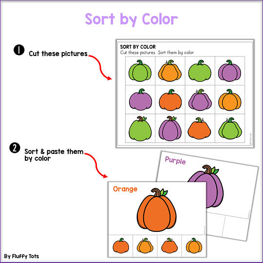 90+ Fun Pages of Ready to Use Pumpkin Printables for Preschool 8