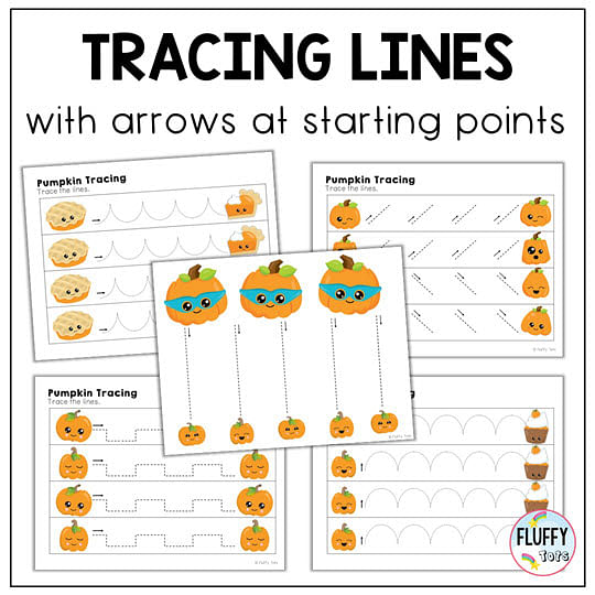 60+ Fun Pages Pumpkin Printables to Make Tracing Fun for Your Kids 44