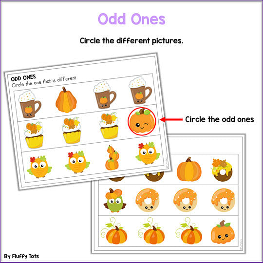 90+ Fun Pages of Ready to Use Pumpkin Printables for Preschool 4