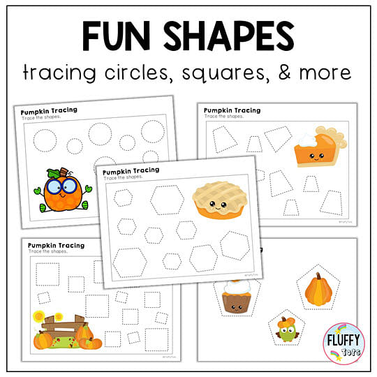 60+ Fun Pages Pumpkin Printables to Make Tracing Fun for Your Kids 7