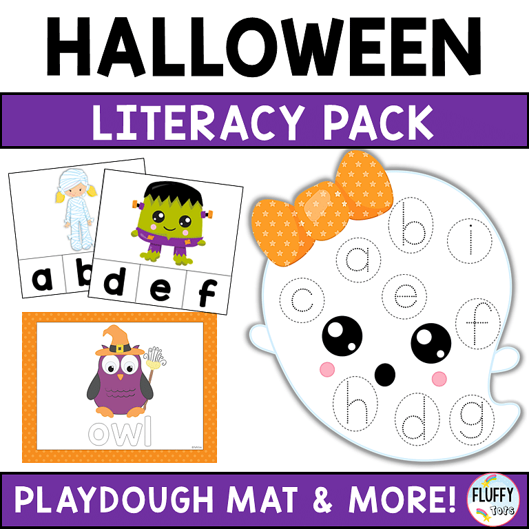 Halloween Literacy Center : Exciting 6 Fun Activities 1