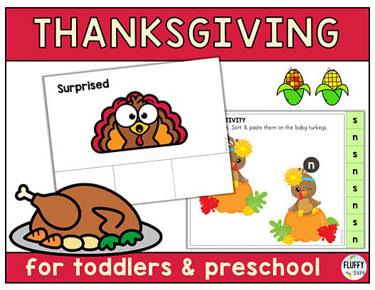 70+ Pages of Fun Thanksgiving Fine Motor for Toddler and Preschool 1