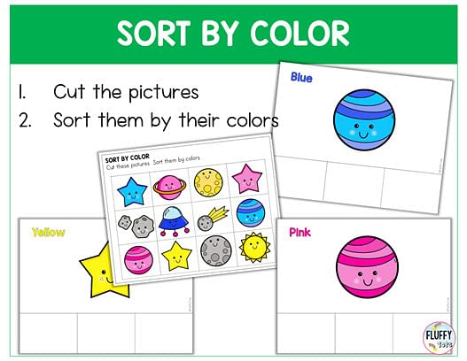 90+ Fun Pages of Outer Space Printables for Toddler and Preschool Kids 95