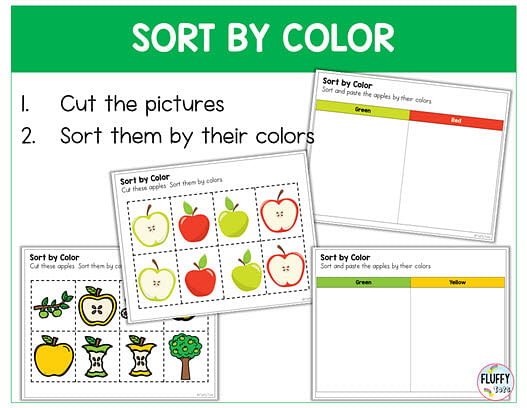 Apple Preschool Printables: 60+ Fun Pages 4