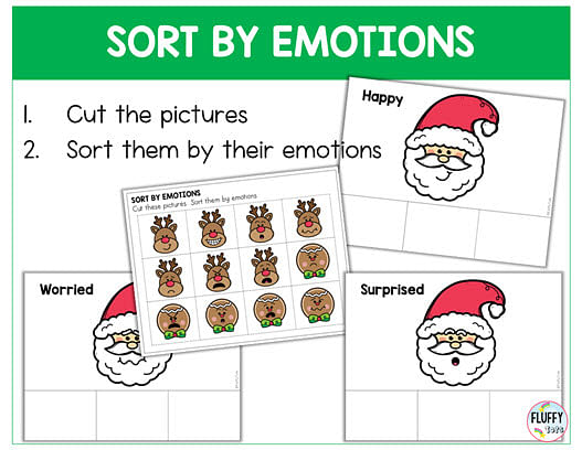 Christmas Fine Motor Printables for Toddler and Preschool 