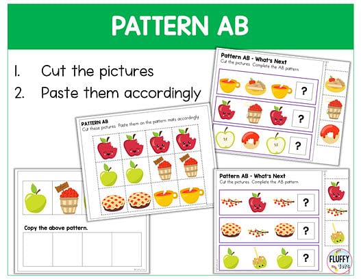 Apple Preschool Printables: 60+ Fun Pages 17