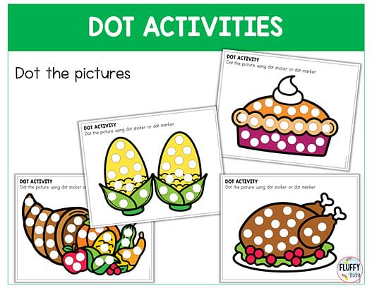 70+ Pages of Fun Thanksgiving Fine Motor for Toddler and Preschool 132