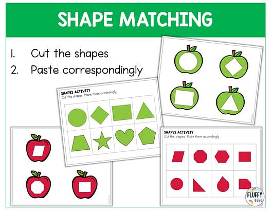 Apple Preschool Printables: 60+ Fun Pages 8