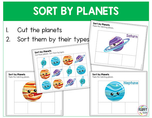 outer space printables for kids