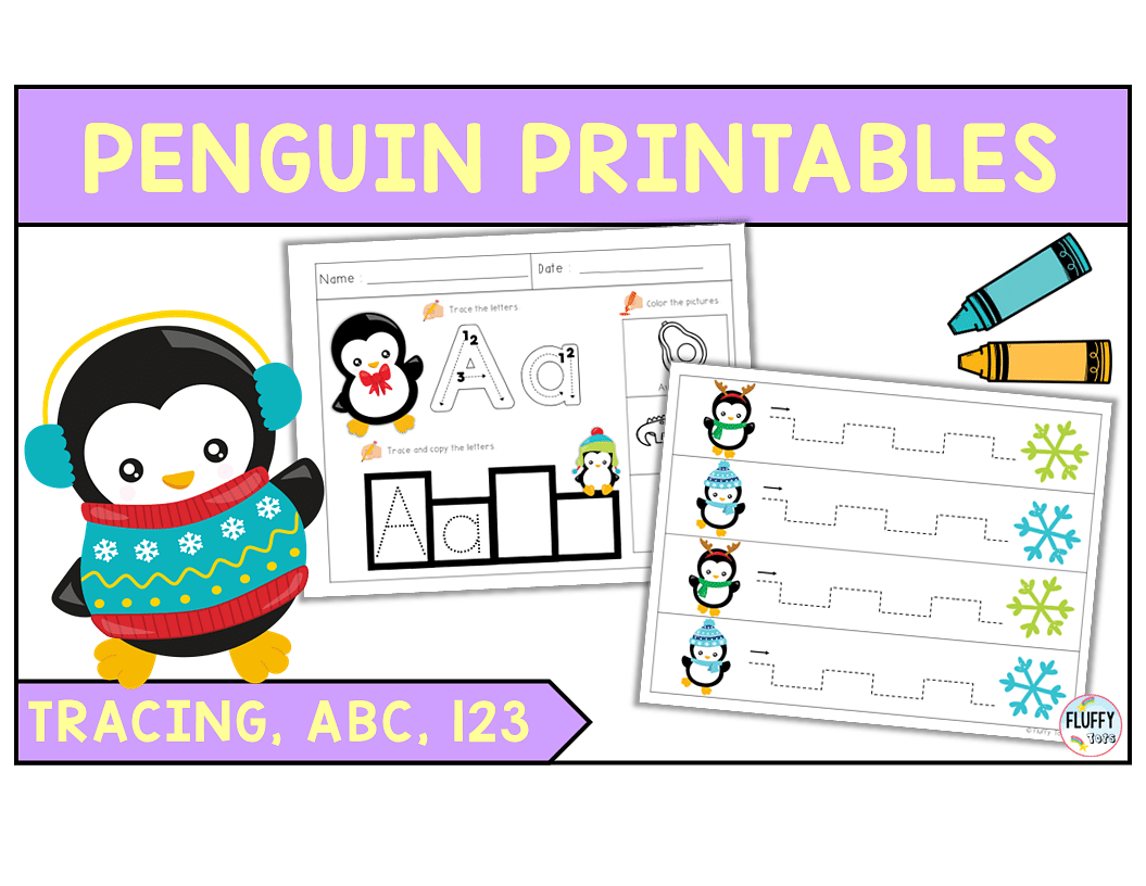 4 Adorable Penguin Theme Preschool Activities & Books 1